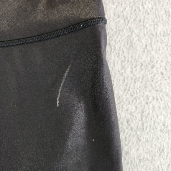 Lululemon Leggings Womens 8 Wunder Under High-Rise Crop 23" Foil Matte Black - Picture 6 of 16